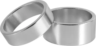 Produktbild von 4 Farben, 4-teiliger Satz, 5 mm, 10 mm, 15 mm, 20 mm, Aluminium (SILBER)