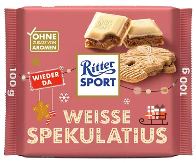Produktbild von Ritter Sport Weisse Spekulatius 100g