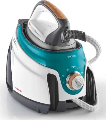 A studio shot of a steam generator iron.