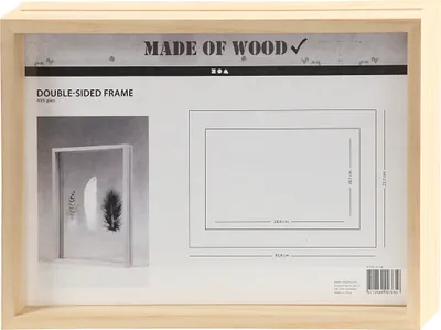 Produktbild von Creativ Company Holz Bilderrahmen doppelseitig A4 Dekoration