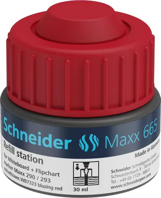 Obrázek produktu pro Schneider Schreibgeräte Maxx 665, Červená, 30 ml, Maxx 290, 293 (2014+)