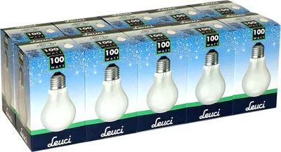 Produktbild von 10 x Leuci Glühbirne 100W E27 MATT Glühlampe 100 Watt Glühbirnen Glühlampen
