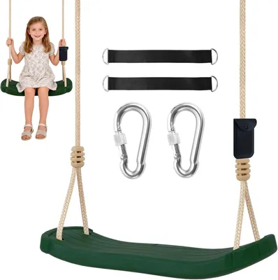 Productafbeelding van Kinderboomschommel 45 x 17 cm, 250 lbs, groen, voor buiten