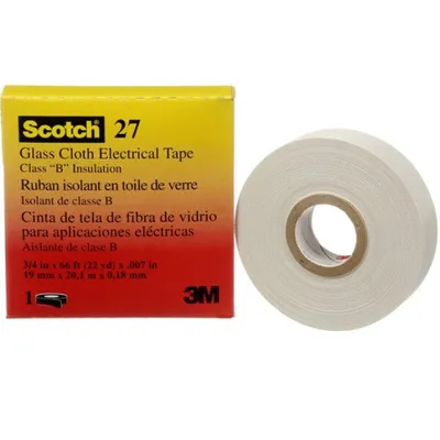 Obrázek produktu pro Páska ze skelného vlákna 19mm x 20m, bílá Scotch 27 19x20