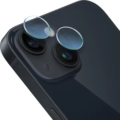Image de Coque de caméra hybride pour iPhone 14 Plus, transparente