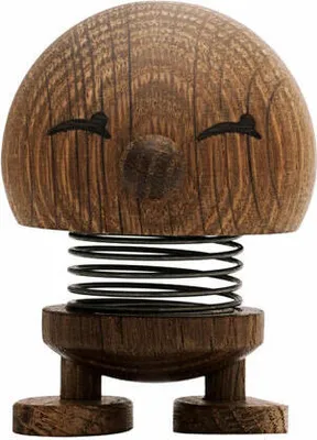 Obrázek produktu pro Dekorativní figurka Hoptimist Bimble S Smoked Oak, proutěná figurka, dubové dřevo, tmavě hnědá, 6,8 cm, 27555