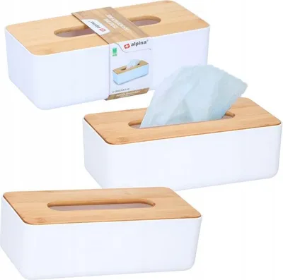 Zdjęcie produktu dla Chustecznik pojemnik na chusteczki ALPINA