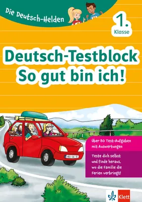 Produktbild von Die Deutsch-Helden: Deutsch-Testblock So gut bin ich! 1. Klasse