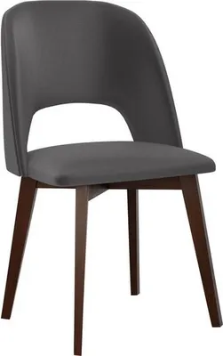 Produktbild von MIRJAN24 Stuhl Monti IV, Esszimmerstuhl aus Buchenholz, 48x54x83 cm (Holzfarbe: Nuss, Stofffarbe: Kronos 22)