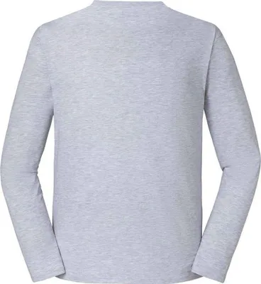 Produktbild von Fruit of the Loom - "Iconic 195 Premium" T-Shirt für Herren/Damen Uni Langärmlig PC5397 (M) (Grau meliert)