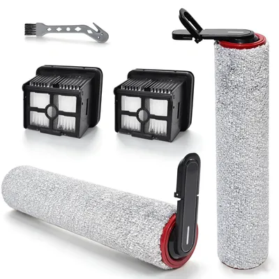 Ersatz-Walzenbürste für Mova M50/M50 Ultra, 2 Rollen + 1 Reinigungsbürste