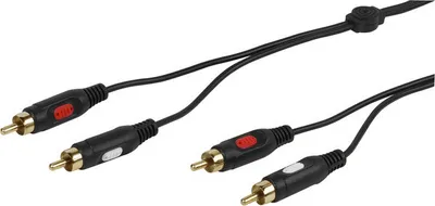 Obrázek produktu pro Kabel VIVanco™RCA-RCA 2.5M 46011