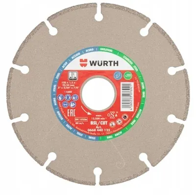 Produktbild von WURTH Diamanttrennscheibe BSL Cut & Grind Metall