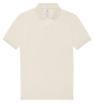 Productafbeelding van B&C - "My Polo 210" overhemd voor heren/dames, uniseks, ringgesponnen katoen LT6130 (3XL) (naturelwit)