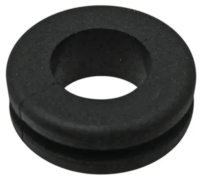 Obrázok produktu pre Obojstranná gumová priechodka PVC fi 6-12,3 mm H=2-8 mm čierna 100 ks