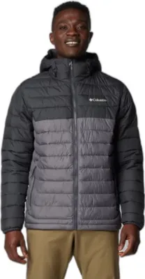 Produktbild von COLUMBIA POWDER LITE II HOODED JACKET Grau