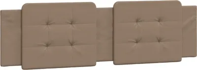 Produktbild von vidaXL Kopfteil-Kissen "Zadar" Cappuccino-Braun 180 cm Kunstleder