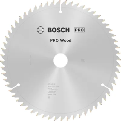 Produktbild von PRO Wood Kreissägeblatt, 254 x 2 x 30 mm, Z60