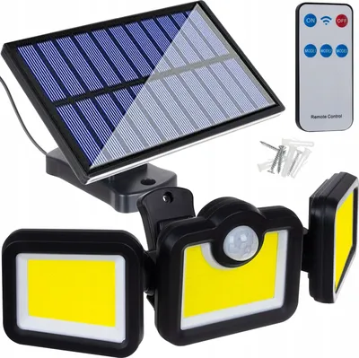Produktbild von 171 LED-Solarlampe mit Außenpanel Izoxis