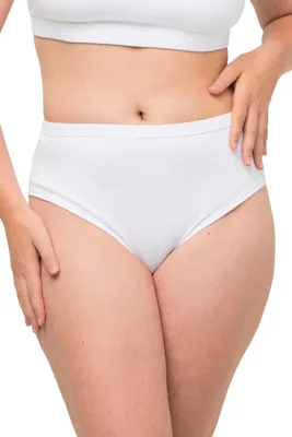Immagine prodotto di Ulla Popken: Intimo da donna, taglie forti, confezione da 2, tinta unita, Cotonelogico