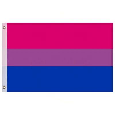 Produktbild von Bisexuelle LGBTQ+ Flagge 150x90cm mit Ösen