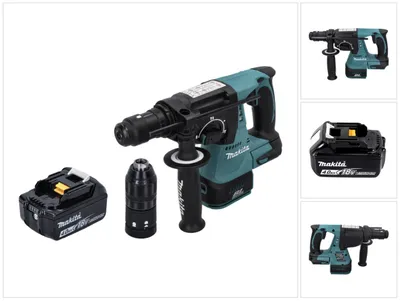 Produktbild von Makita DHR 243 M1 Akku Bohrhammer 18 V SDS plus Brushless + 1x Akku 4,0 Ah - ohne Ladegerät