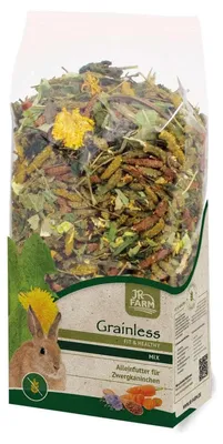 Produktbild von JR Farm Grainless Health Mix Zwergkaninchen 600 g - 4 Stück