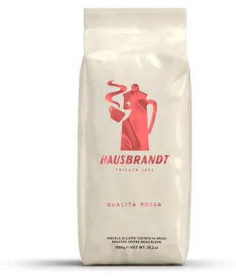 Productafbeelding van Hausbrandt Qualita Rossa, 1 kg hele koffiebonen