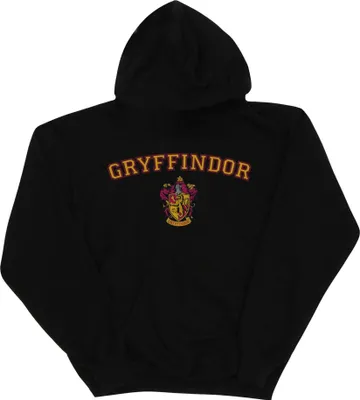 Produktbild von Harry Potter - "Gryffindor" Kapuzenpullover für Jungen BI7907 (128) (Schwarz)