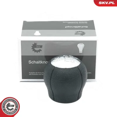 Produktbild von Auto Schaltknäuf verchromt für 5-Gang-Schaltung, 11 mm Innendurchmesser