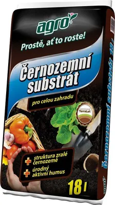 Obrázek produktu pro Černozemní substrát pro celou zahradu Agro 18 l