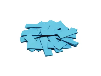 Immagine prodotto di Coriandoli Slowfall rettangolari 55x18 mm, azzurro, 1 kg