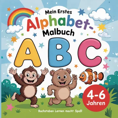 Produktbild von Mein erstes Alphabet-Malbuch
