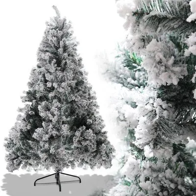 Obrázek produktu pro Umělá vánoční stromek, výška 150 cm, barva bílá
