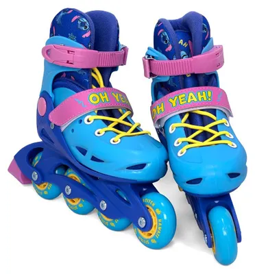 Productafbeelding van Inline skates met harde schoen - Stitch - Maat 30-33