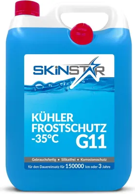 Immagine prodotto di SkinStar G11 antigelo per radiatori -35°C refrigerante per auto 5l