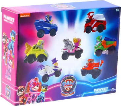 Zdjęcie produktu dla PAW Patrol 6067861, Zestaw pojazdów, PAW Patrol, 3 lat(a), Plastik, Wielobarwny