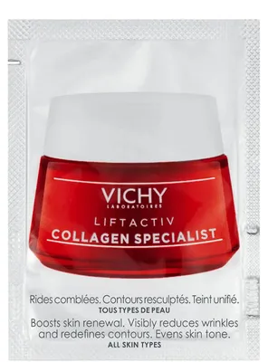 Produktbild von Vichy COLLAGEN SPECIALIST Kollagen Anti-Falten Nacht Sahne Für das Gesicht 1.5 ml *Muster