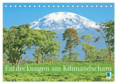 Produktbild von Entdeckungen am Kilimandscharo (Tischkalender 2027 DIN A5 quer), CALVENDO Monatskalender