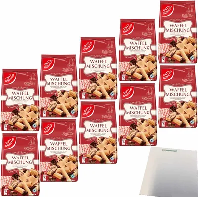 Produktbild von Gut & Günstig Waffelmischung Gebäck VPE (10x400g Packung) + usy Block
