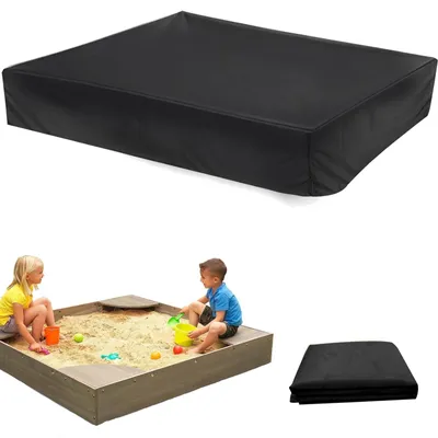 Obrázok produktu pre Omgoods – Kryt na pieskovisko – 120 x 120 cm – Ochranný kryt na pieskovisko