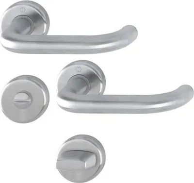 Produktbild von Rosettengarnitur Baden E1388Z/17KV/17KVS fr Trstrke 37-42 mm U-Form SK/OL DIN links / rechts D/D