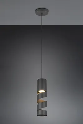 Obrázek produktu pro TRIO-Leuchten závěsné světlo STREAM DH 12x150 cm černé závěsné svítidlo závěsné světlo