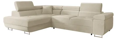 Produktbild von MIRJAN24 Ecksofa Torezio, Stilvoll Eckcouch mit Bettkasten und Schlaffunktion, Moderne Schlafsofa (Polo 872, Seite: Links)