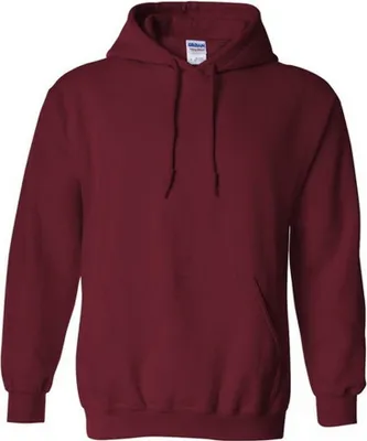 Produktbild von Gildan Heavy Blend Uni Kapuzenpullover / Hoodie / Kapuzensweater BC468 (3XL) (Granatrot)