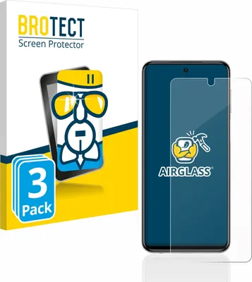 Produktbild von 3x BROTECT Schutzglas für Xiaomi Redmi Note 9S / 9 Pro Schutzfolie Panzer Folie Glas Display Schutz klar