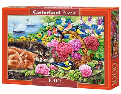 Produktbild von CASTORLAND Fauler Sonntag Puzzle 1000 Teile