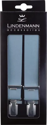 Produktbild von Lindenmann Hosenträger grau 110 cm