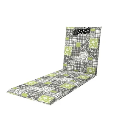 Obrázok produktu pre Poduška na lehátko Doppler Living 60x195 cm sivo-zelená