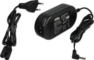 Produktbild von vhbw Netzteil kompatibel mit Canon ZR90, ZR85, ZR80, ZR70MC Kamera, Digitalkamera, 2m